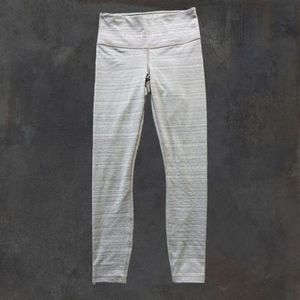 Athleta Women Ankle Skinny Legging Mid Rise Elastic Waist‎ Beige Size XS Pocket